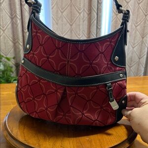 Nine West Deep Red Hobo Women's Bag